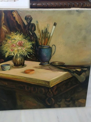 Papakostopoulos artwork used, rare double piece