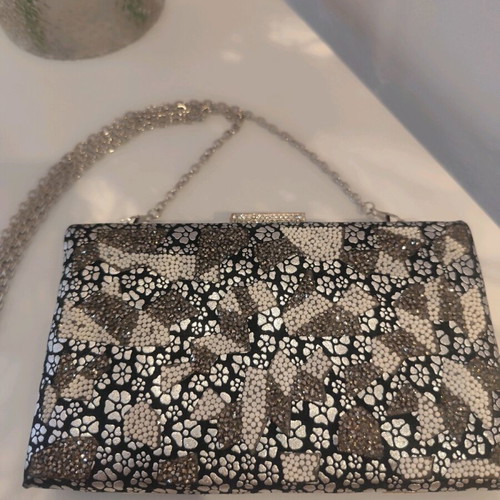 Handbag like new, elegant for night out, wedding or christening