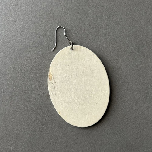 Earring with Frida Kahlo portrait like new, multicolor