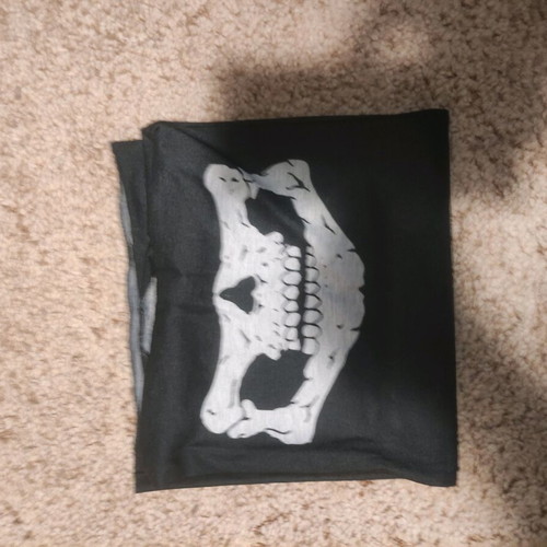 Balaclava Skull Face like new, black and white