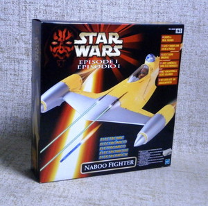 STAR WARS EPISODE I " NABOO FIGHTER " ELECTRONIC Hasbro Vintage ΣΦΡΑΓΙΣΜΕΝΟ