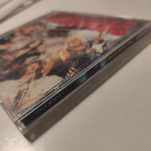 Scorpions World Wide Live CD used, rock