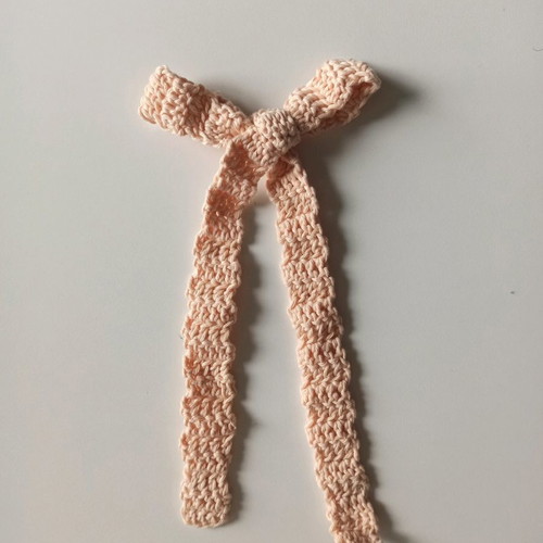 Hair bow new, handmade knitted headband