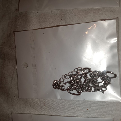 Chains for hand or foot pack of 9, new, steel