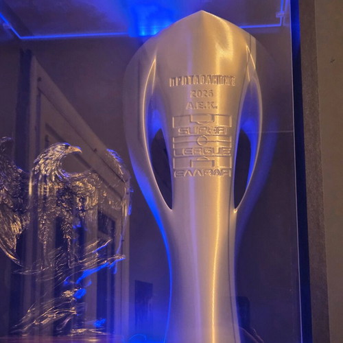 AEK 3D Championship Trophy Replica 2026 new, 36 cm