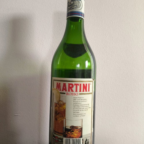 Vermouth Martini Rosso used, about 2/5 of the drink missing