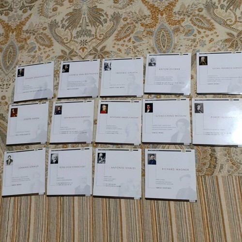 Classic music CD pack of 14 in like new condition