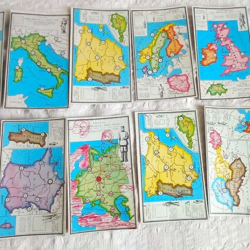 Loto Europa board game used, collectible from EPA 1970s