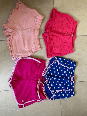 4 shorts 18-24 months used mothercare, fagotino, orchestra, Benetton