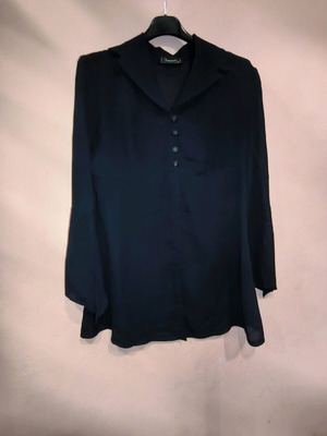 Vintage blue long shirt/tunic Smaili's like new with bell sleeve