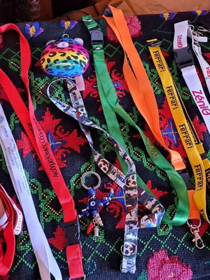 Keychains used, pack all together