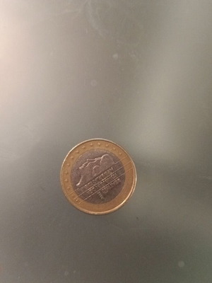Nederland 1 euro coin used, normal circulation
