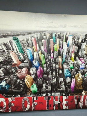 Καμβάς New York 1x1,40 σαν καινούργιο
