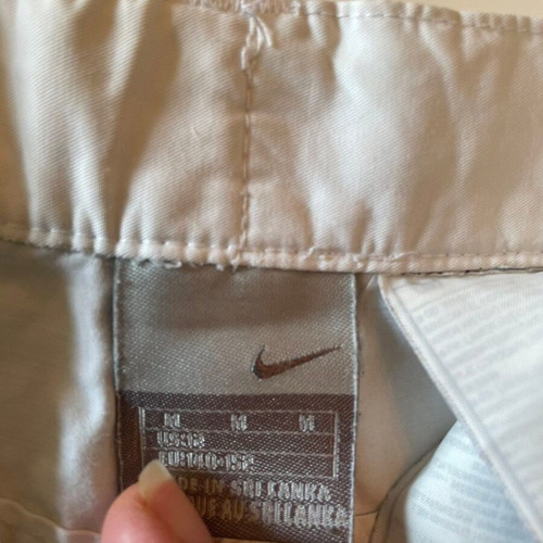 Nike kids beige bermuda shorts medium 140-152cm
