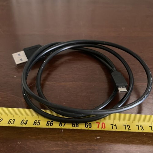 USB cable male to micro USB male 1 m like new