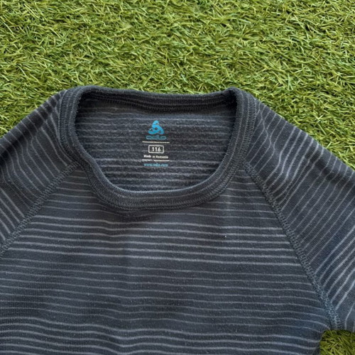 Odlo children's thermal set like new, wool, size 116, grey
