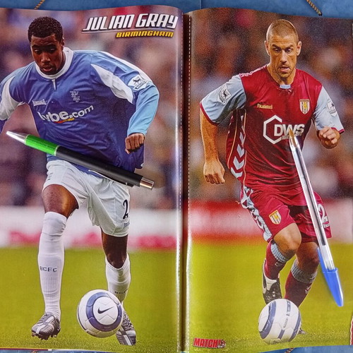 Match Football Magazine Issue 6-12/12/2006 Like New with Arsenal Posters