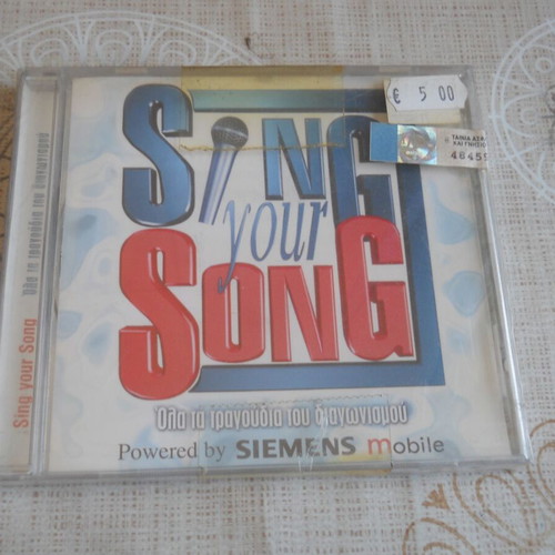 Sing Your Song CD new, folk compilation