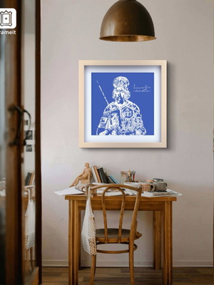 Poster art Konstantinos Palaiologos new, digital print