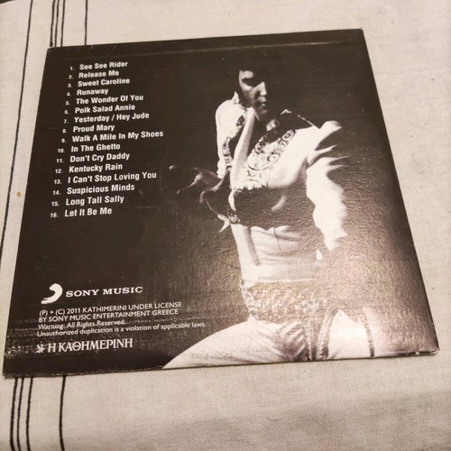 Elvis Presley On Stage CD used, rock
