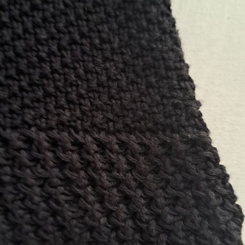 Zara black knitted top with square neck, like new, size 140 cm