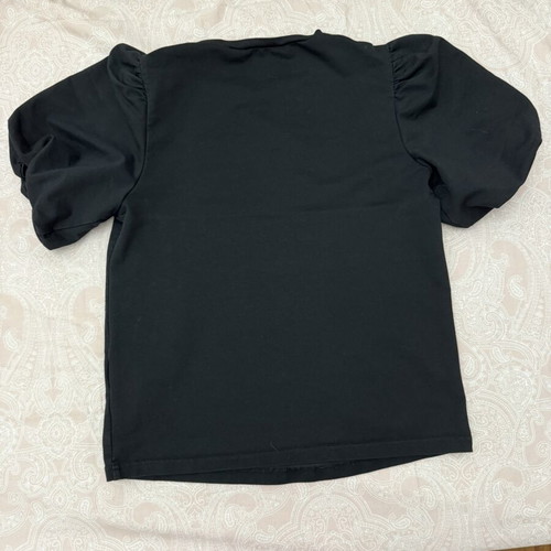 Walter Baker Skippy Puff Sleeve Top black, like new, XS