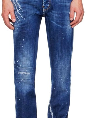 DSQUARED2- MEN BLUE DARK CLEAN WASH COOL GUY JEANS ΑΝΔΡΙΚΟ ΠΑΝΤΕΛΟΝΙ JEAN