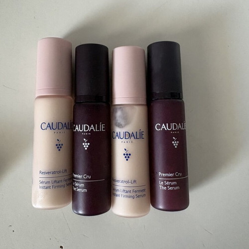 Caudalie Resveratrol Lift and Premier Cru Serum set 4x10ml new