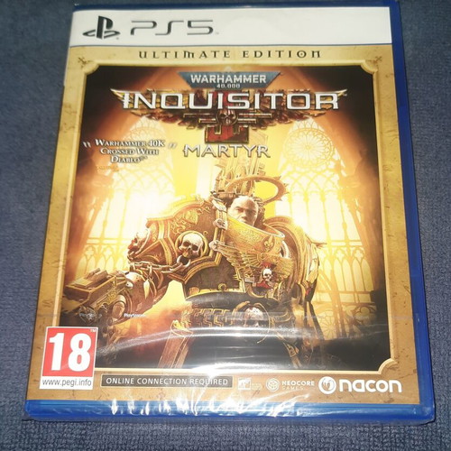 Warhammer 40,000: Inquisitor - Martyr Ultimate Edition PS5 new