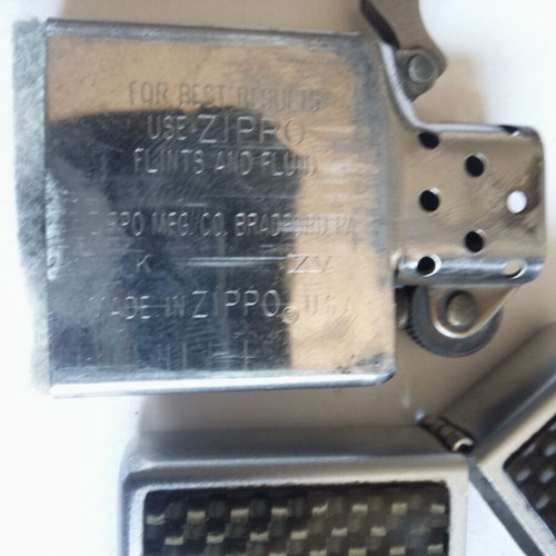 Zippo lighter used, functional, 3.5x5.5 cm