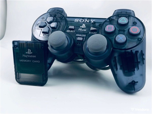  PS1 PSOne PlayStation 1 chiristirio + karta mnimis  episkevastike/ Refurbished Slate Grey