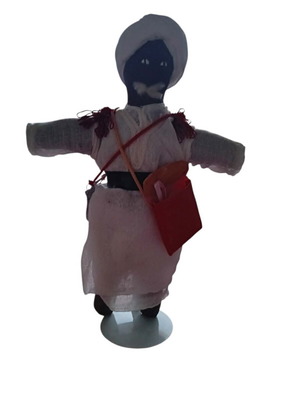 Doll used, traditional souvenir from 1991, 27 cm