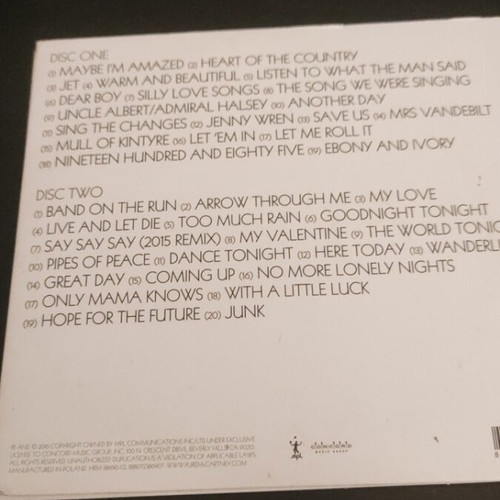 Paul McCartney Pure CD like new, rock