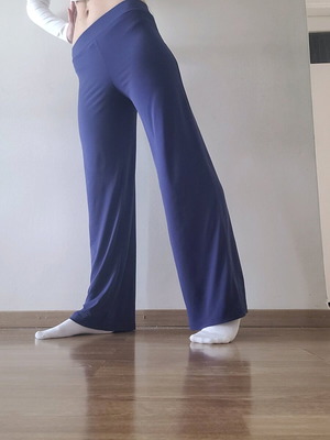 Μπλε παντελόνα like new, μέγεθος S / 36 / 8