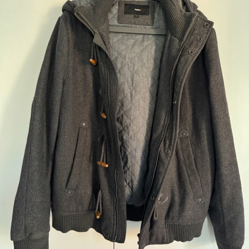 Celio men's Montgomery jacket like new, gray, size L