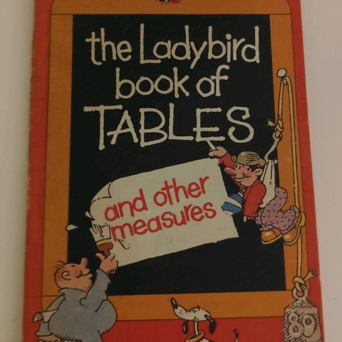 The Ladybird Book of Tables like new