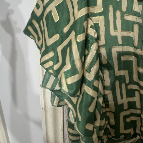 Ble Resort Collection jumpsuit with gold details, one size