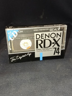 Denon RD-X 74 σφραγισμένη κασέτα ήχου