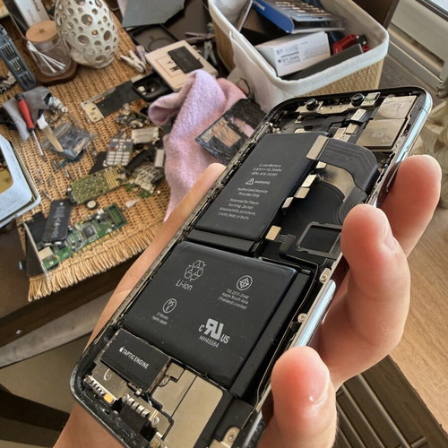 iPhone X original housing with parts