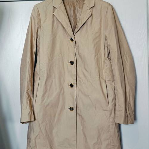 Zero short trench coat S used, beige