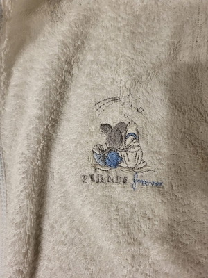 Bathrobe for boy 3 years like new