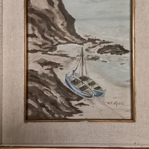 Oil painting signed used 30x35
