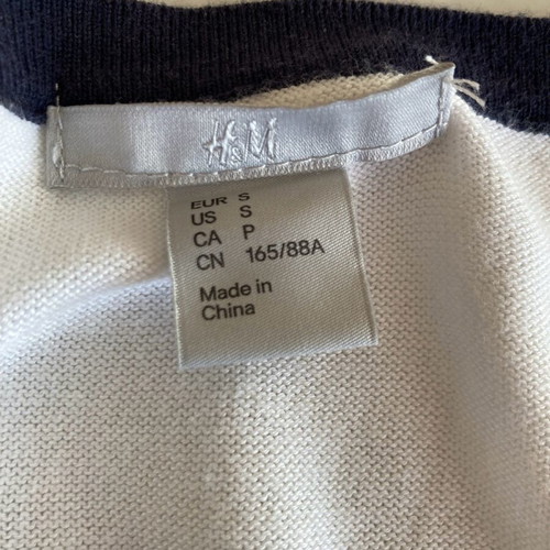 H&M knitted cardigan like new, multicolor, size S
