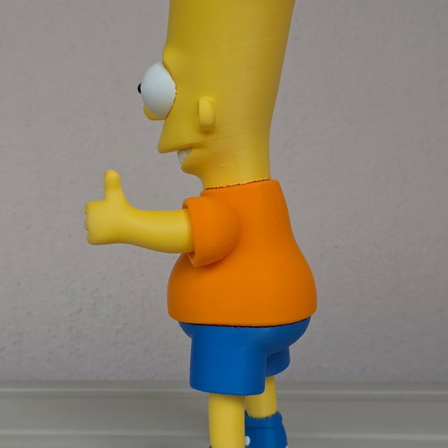 Bart Simpson figure new