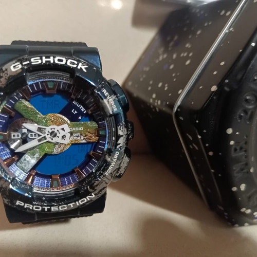 G-Shock Earth 1AER Limited Edition watch new, men's