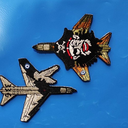 Military Air Force Embroidered Pilot Patches 336 Squadron and Corsair new