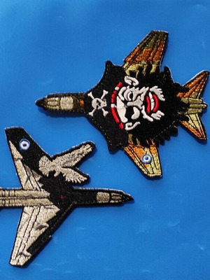 Military Air Force Embroidered Pilot Patches 336 Squadron and Corsair new
