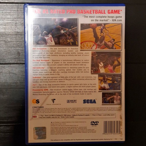 ESPN NBA 2k5 PS2 παιχνίδι μεταχειρισμένο, αθλητικό