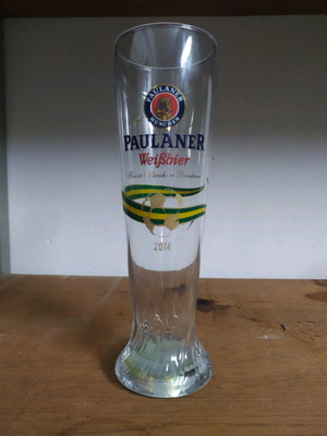 Συλλεκτικό ποτήρι μπύρας Paulaner Μουντιάλ 2014