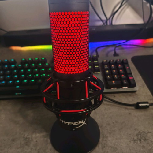 HyperX QuadCast professional USB microphone like new